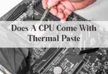 Does a CPU Come With Thermal Paste