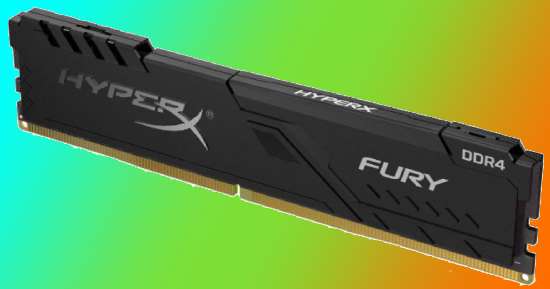 HyperX Fury 8GB 2666MHz DDR4 CL16 DIMM 1Rx8 Black XMP Desktop Memory