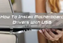 How To Install Motherboard Drivers With USB